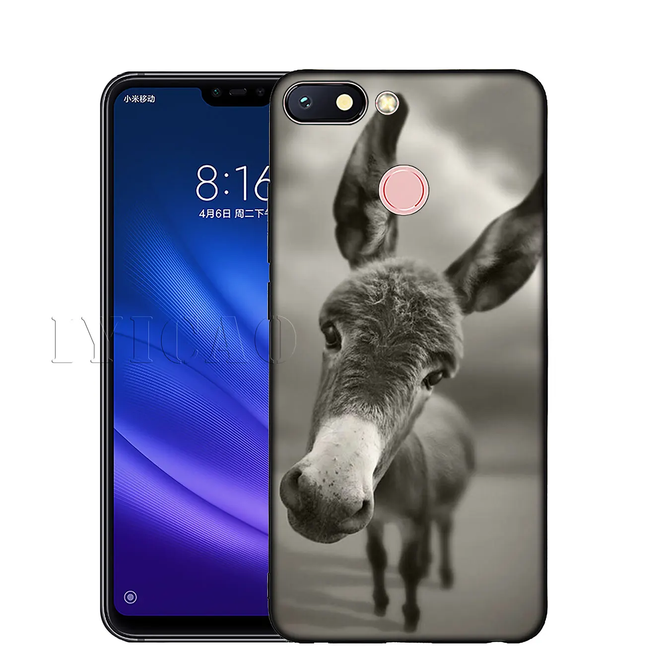 IYICAO Ослик Забавный Альпака Лошадь мягкий силиконовый чехол для телефона Xiaomi Mi 9 SE