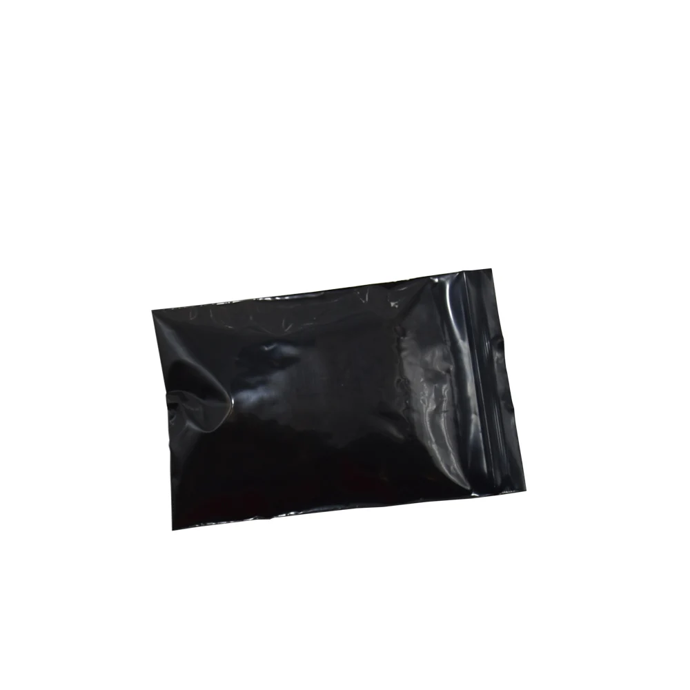 

6*8cm Small Black Reclosable Zip Lock Plastic Package Bag 300pcs/lot Grip Seal Packing Pouch Retail Grocery Gift Packing Bag