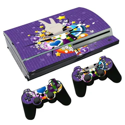 0462 Sonic Heroes, наклейка на кожу для PS3, Fat playstation 3, консоль и контроллеры для PS3, Fat Skins, Виниловая наклейка - Цвет: 0462