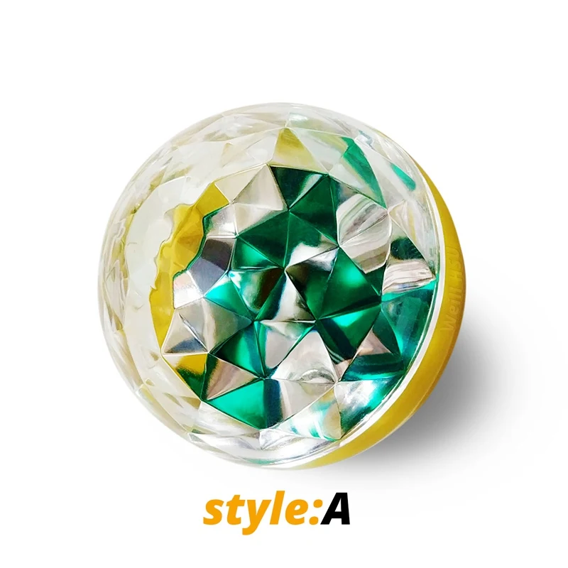 Yellow.shell-Style.A Weill Hsu Mini USB декоративный DJ светодиодный светильник Ритм вспышка красочный звук контроль детская лампа для автомобиля фестиваль Вечерние - Испускаемый цвет: Yellow.shell-Style.A