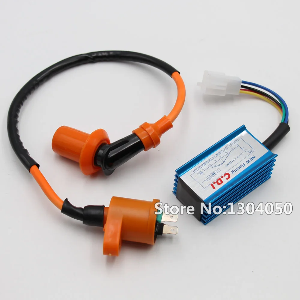 5 Pin гоночный CDI коробка + Производительность катушка зажигания для Honda Dio Elite SB50 SA50
