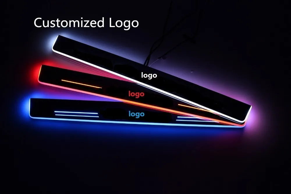 Qirun акриловые светодиодные накладки на Подвижные двери светильник лампа для