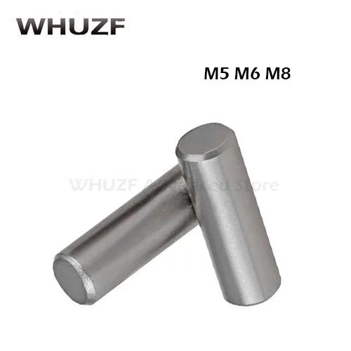 M5/6/8*6/8/10 80 GB119 Стандартный 304 Нержавеющая сталь цилиндр шпильки твердые штыри