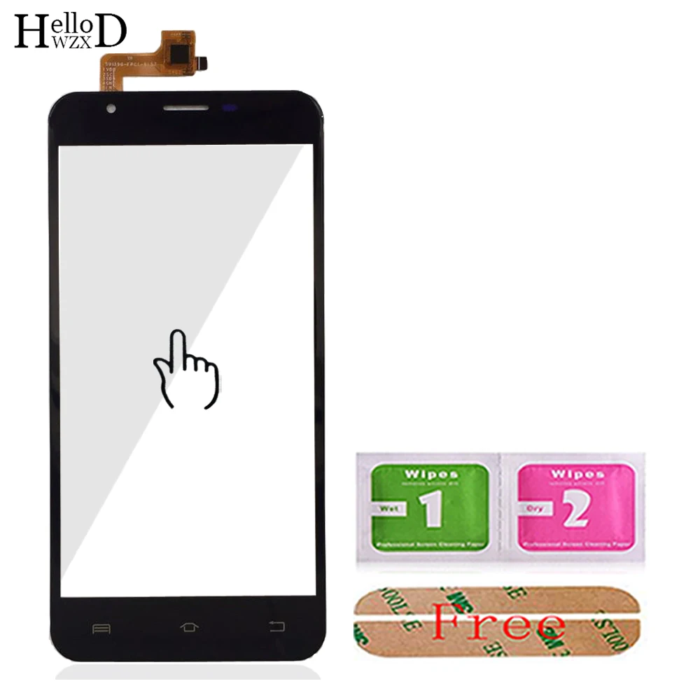 Сенсорный экран Переднее стекло для Oukitel U7 Pro сенсорный экран стекло дигитайзер панель сенсорный экран Объектив сенсор гибкий кабель инструменты клей