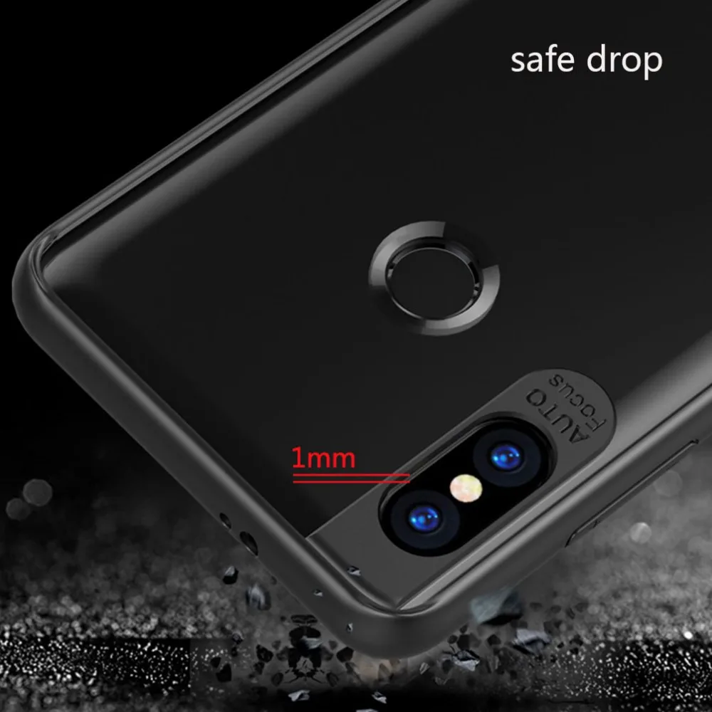 Чехол для Xiaomi Redmi Note 5 полноразмерный защитный тонкий прозрачный чехол из ТПУ и