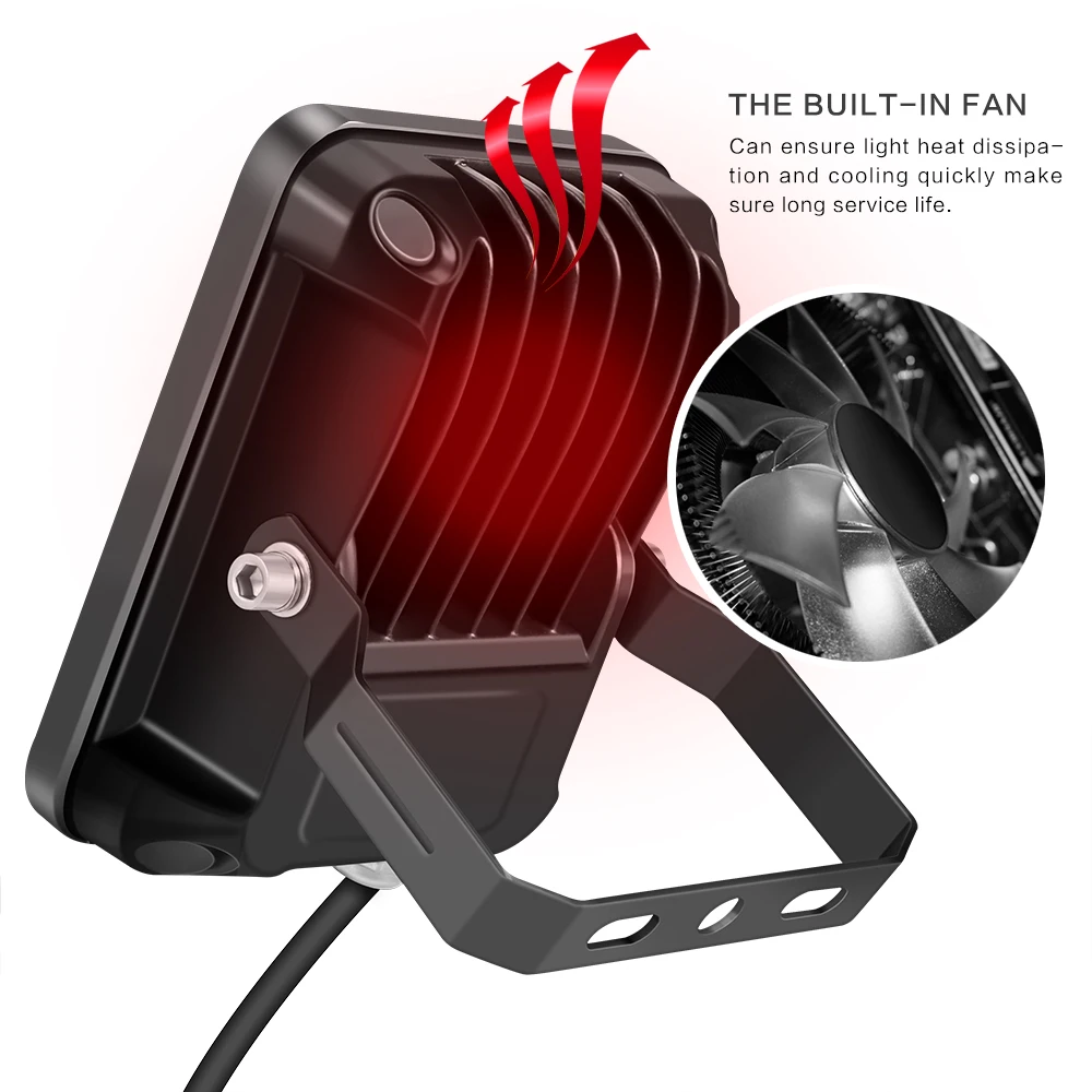 10 Вт Светодиодный прожектор Водонепроницаемый от сумерек до рассвета PIR датчик