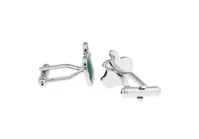 Заводская поставка запонки iGame модный медный материал зеленое яблоко бесплатная