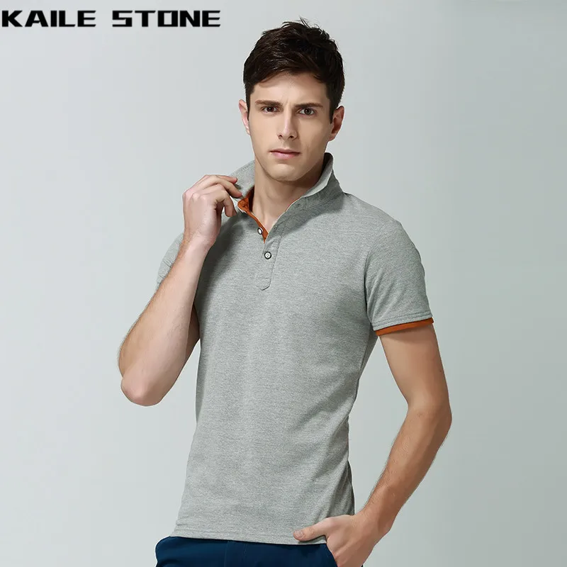 2018 летняя модная одежда новая мужская рубашка поло деловая и повседневная