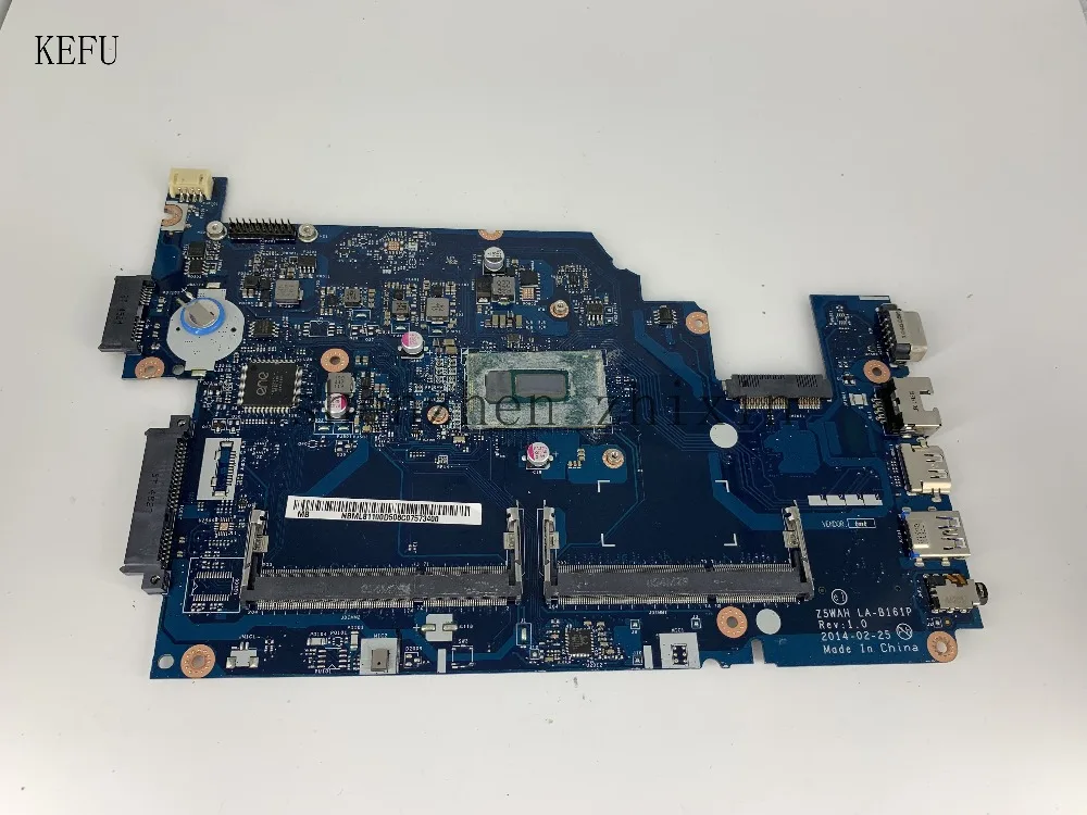 

Yourui NBML81100D для Acer Aspire E5-571 E5-571P материнская плата для ноутбука Z5WAH E5-531 NB. ML811.00D LA-B161P ЦП тест ОК