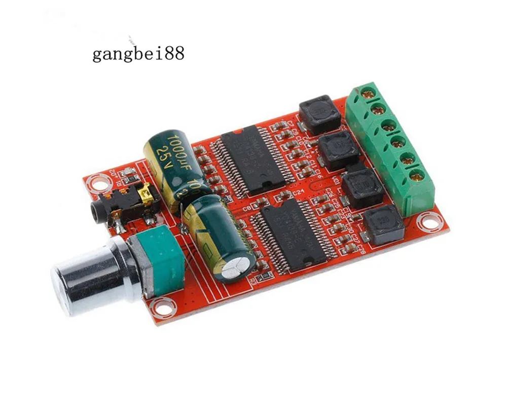144/5000 YDA138 DC 12v 2A цифровой усилитель звука Bluetooth модуль класса D плата 2*15 Вт стерео 2