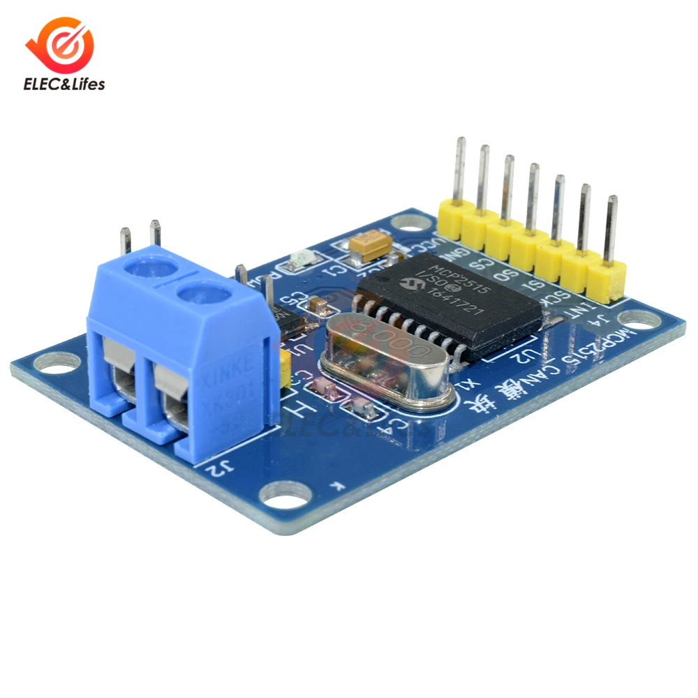 MCP2515 плата модуля CAN TJA1050 приемник SPI для Arduino 51 MCU контроллер рычага передача