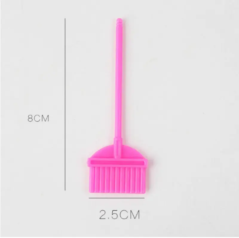 4 шт./компл. случайный цвет модная мебель для дома инструмент очистки кукол Набор