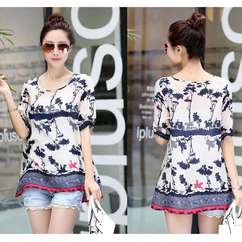 Льняная хлопковая блузка рубашка в стиле ретро топы для женщин китайский стиль