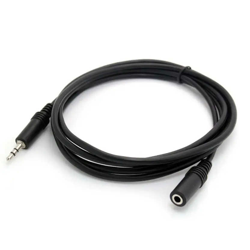 HOT Selling 1PC 0.5M 1M 2M 3M 3.5mm Male to Female Extension Stereo Audio Cable Car player connect with audio device | Автомобили и