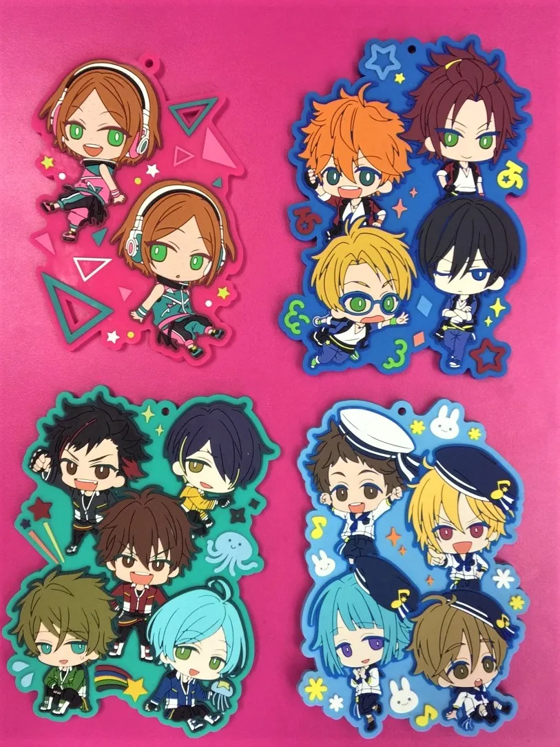 G304 новый оригинальный японский аниме Рисунок Ensemble Stars резиновый большого размера
