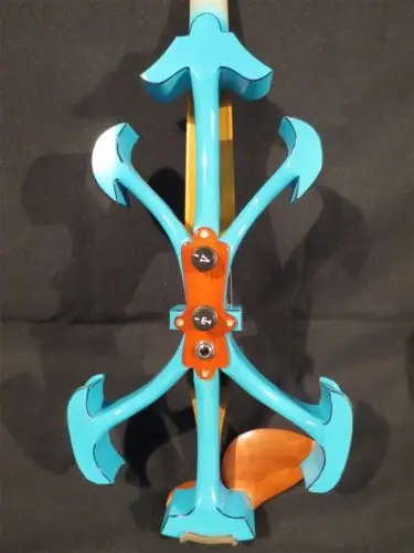 Электрическая скрипка, NEW model crazy - 2 Song art streamline 4/4, из массива дерева #10313