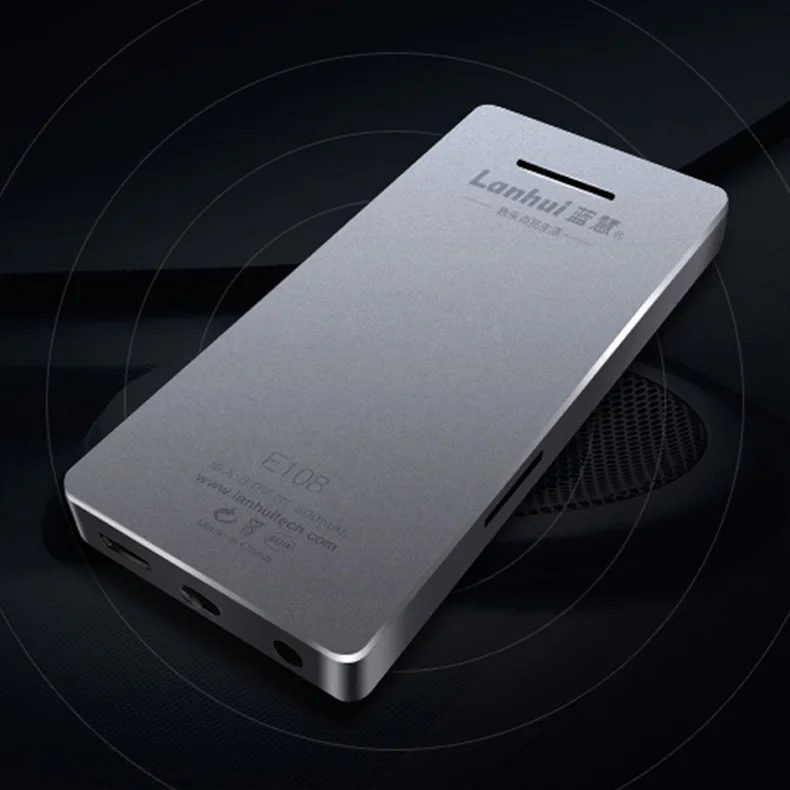 LanHui E108 80 часов без потерь звук mp3-плеер 8 Гб музыкальный плеер с динамиком высокого