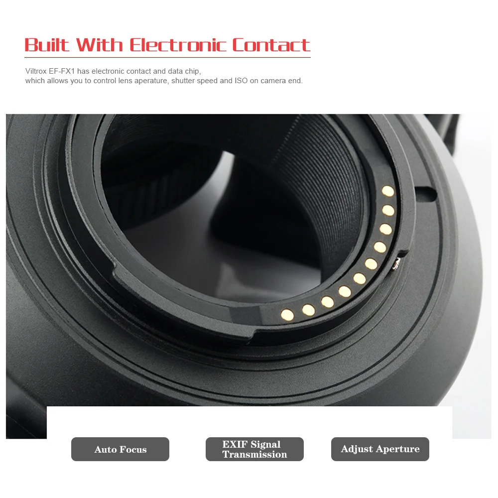 Viltrox EF FX1 Автофокус Макро объектив крепление адаптер для объектива USM Canon EF/EF S