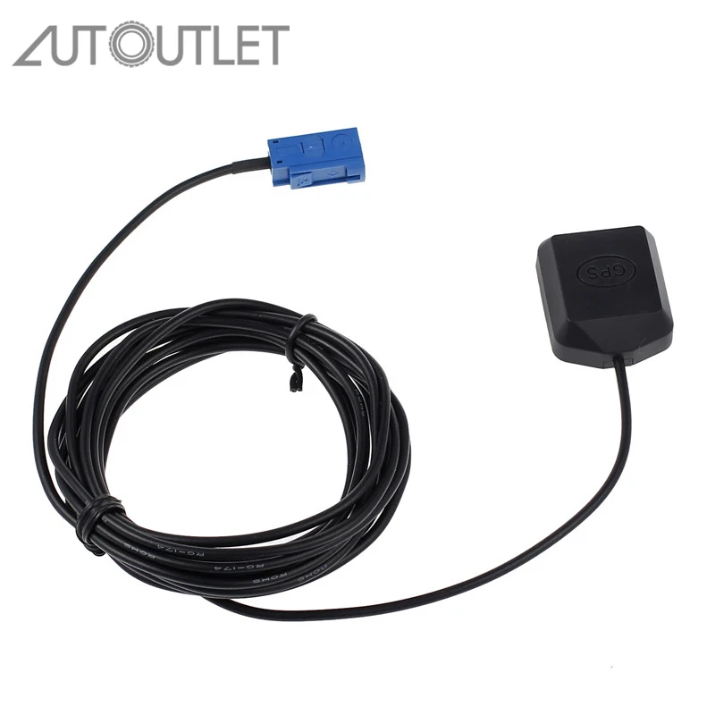 AUTOUTLET GPS антенна gps Sat Nav для Fakra MFD2 RNS2 RNS E VW Skoda Benz Audi Seat Mercedes Vauxhall Chrysler|Антенны| |