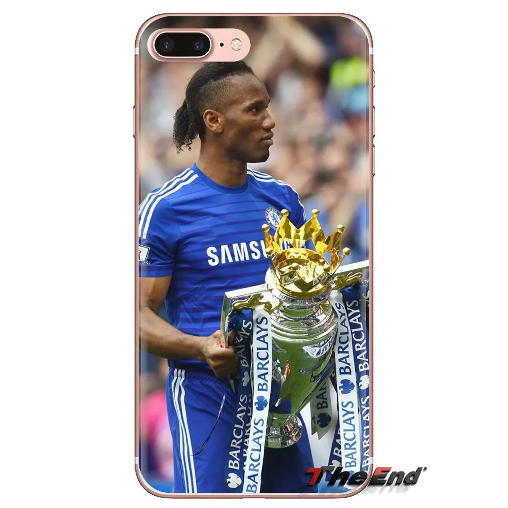 Прозрачные мягкие чехлы Didier Drogba для iPod Touch Apple iPhone 4 4S 5 5S SE 5C 6 6S 7 8 X XR XS Plus MAX |