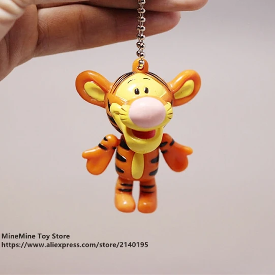 DISNEY Tigger 5 см экшн фигурка коллекция украшений аниме игрушка модель для детей
