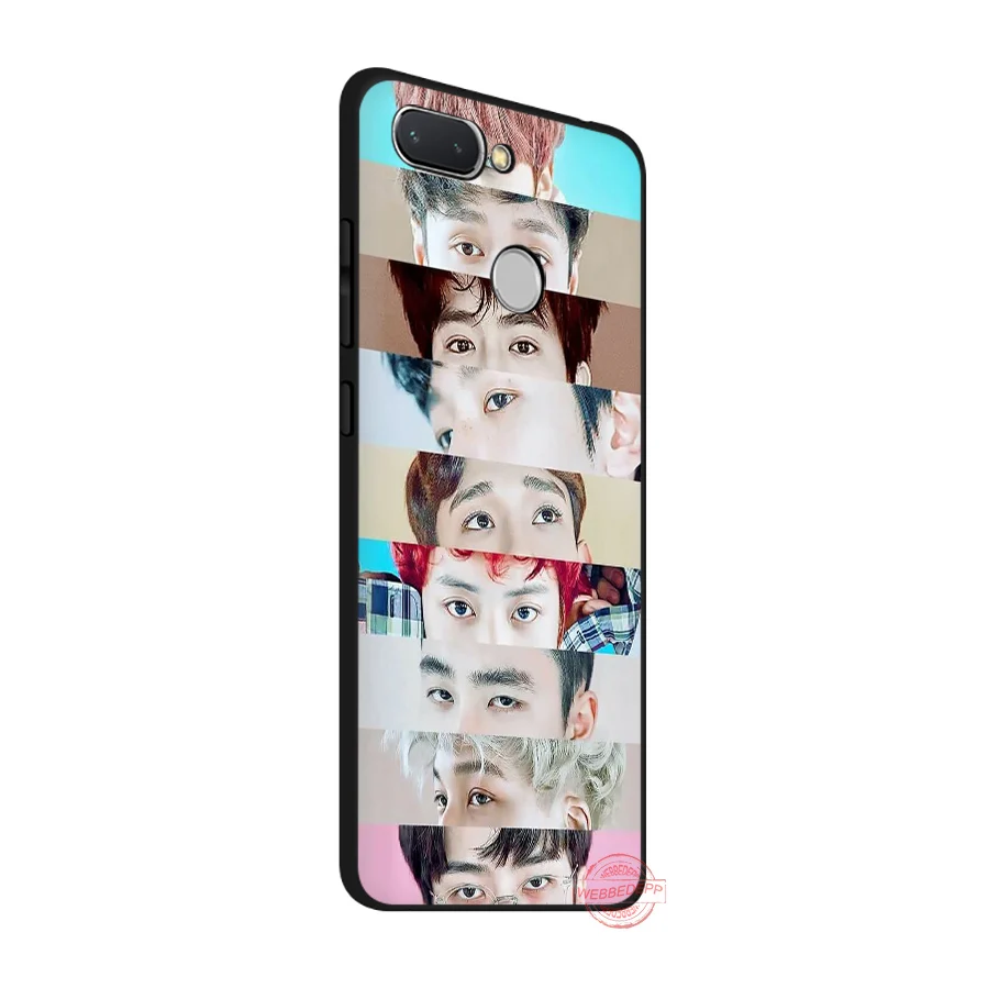 WEBBEDEPP Kpop exo Lucky one мягкая искусственная кожа для Redmi Note 8 7 6 5 Pro 4A 5A 6A 4X Plus S2 Go чехлы |