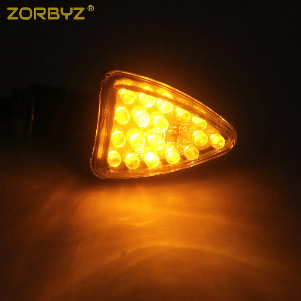 ZORBYZ мотоцикл золото CNC LED поворотники световой индикатор для Honda Harley Suzuki Yamaha| |