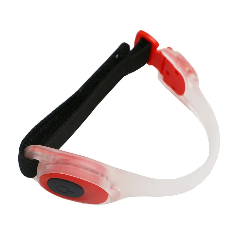 

Outdoors Running Cycling Reflective Adjustable LED Armband Lamp Safety Belt Arm Strap Light