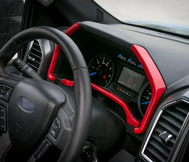 Полоски для приборной панели автомобиля Sansour Ford F150 2015 2016 2017 декоративные наклейки