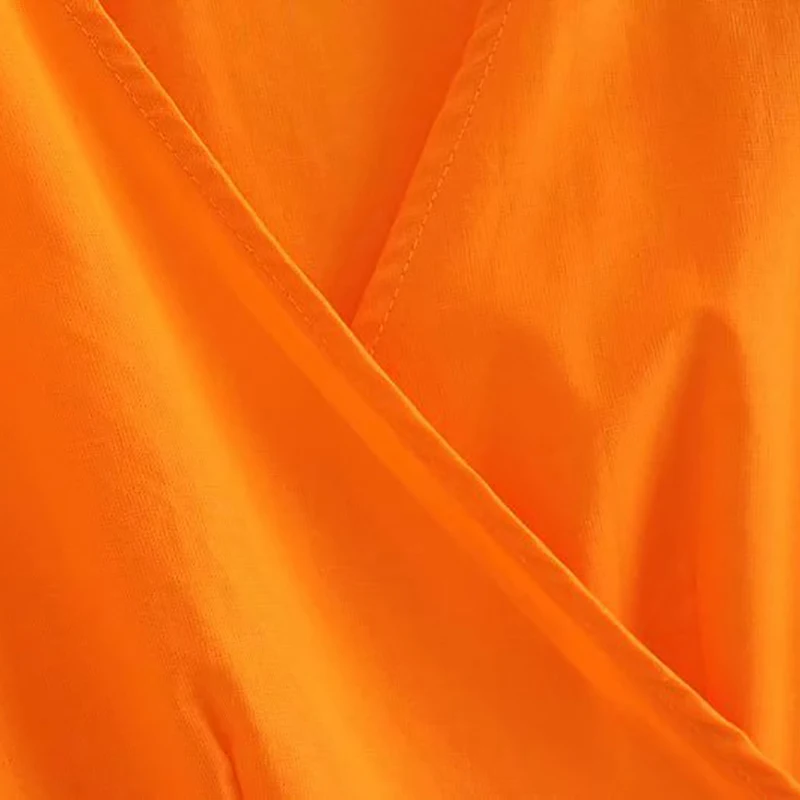 Женское милое платье до колена с v-образным вырезом и поясом-бабочкой пышными