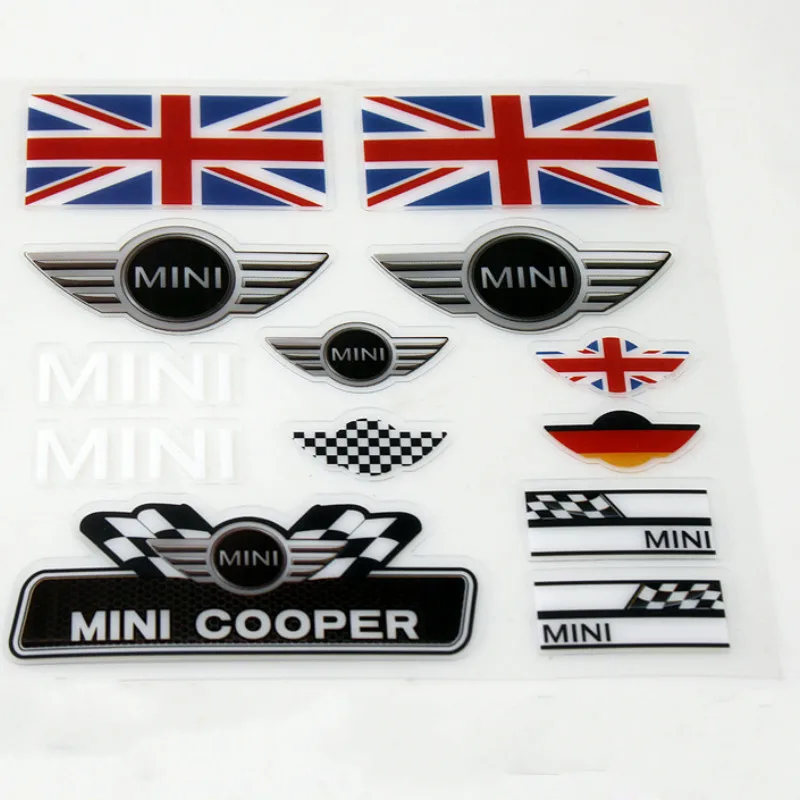 Набор стикеров и наклеек на машину Aliauto Mini Cooper|car sticker|car stickers and decalsmini car sticker |