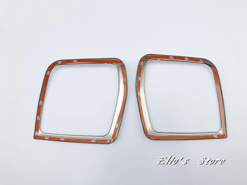 

2PCS Stainless Steel Matte Interior Side Air Condition Vent Outlet Cover Trim For VOLVO XC60 2018 (Only fit Left Hand Drive!)