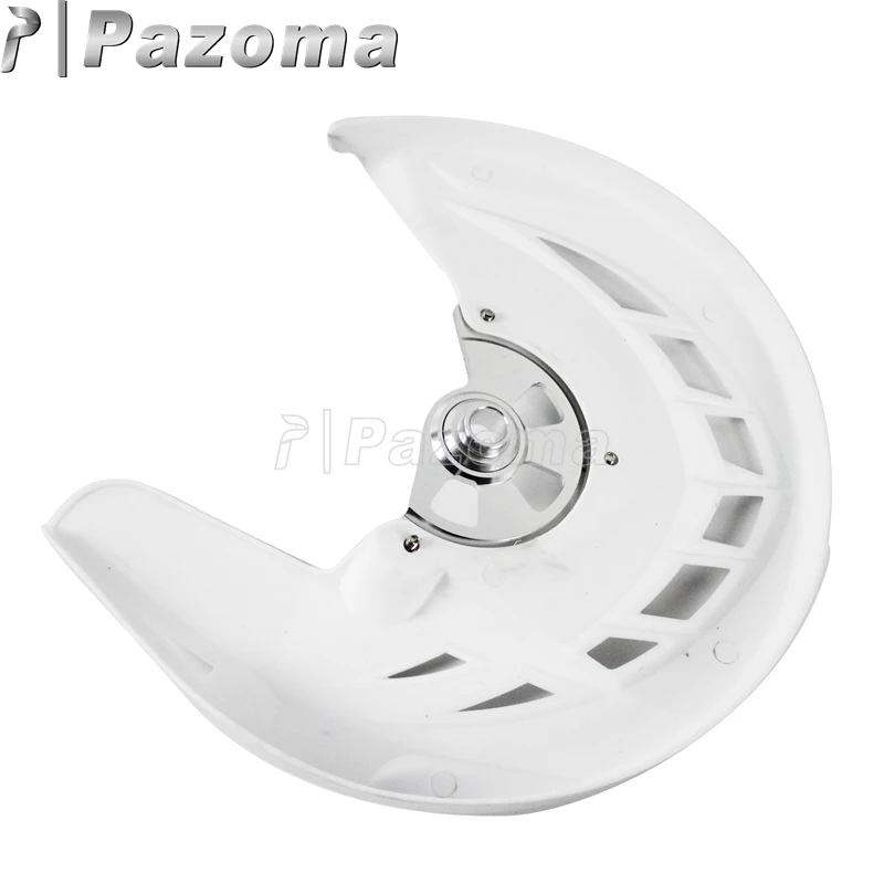 Pazoma Motorcycle White Front Brake Disc Guard Protection Cover for Kawasaki 10-16 KLX125 09-13 KLX150S 08-16 KLX250 |