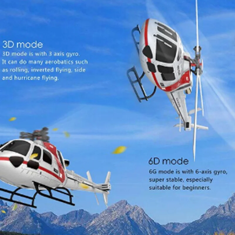 С 2 батареями) Xk K123 6Ch бесщеточный As350 масштаб 3D6G система Радиоуправляемый вертолет RTF обновление V931