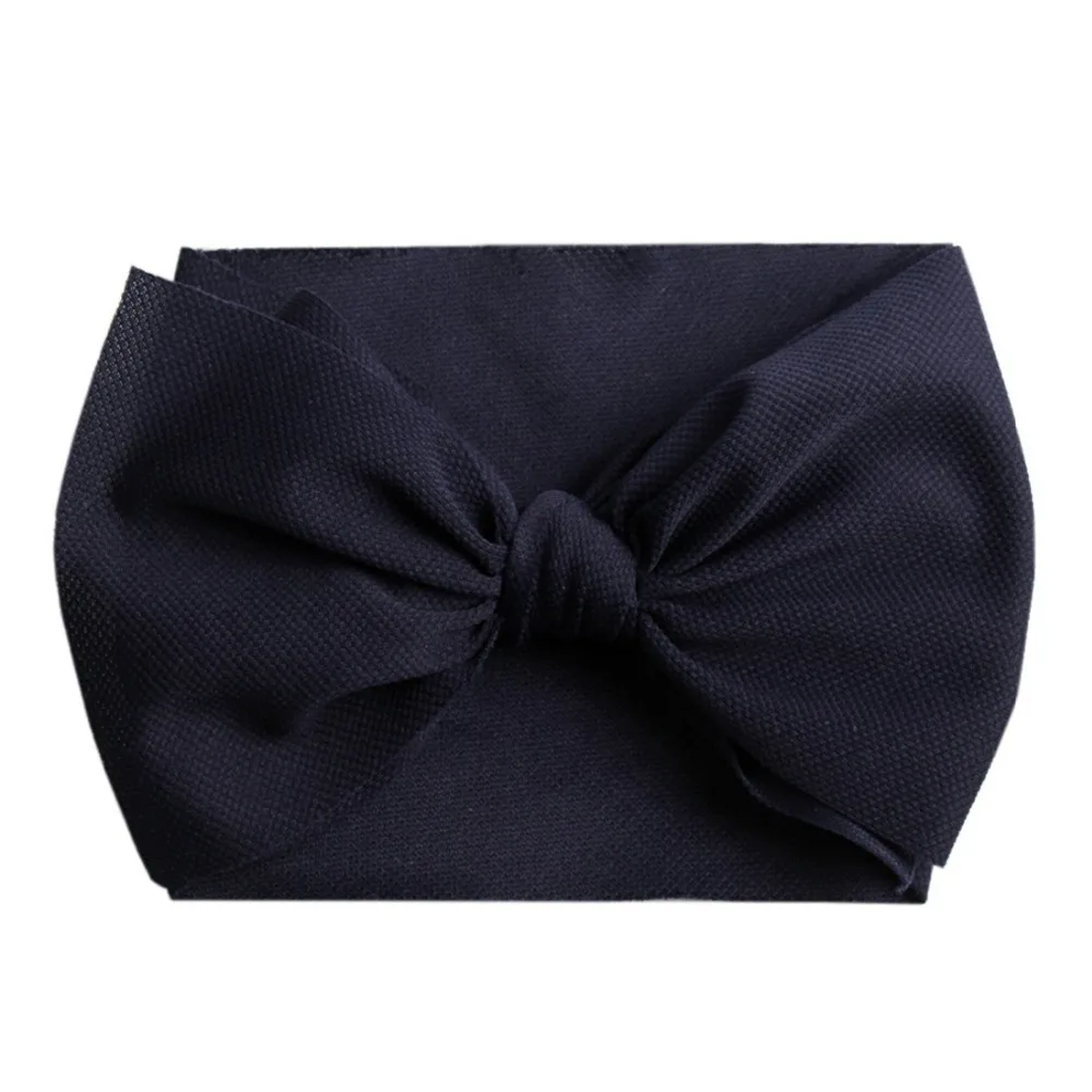 

16pcs Solid Large 7 Inch Hair Bows Turban Head Wraps Big Bow Headband For Girls Kids Top Knot Hairband Children Hair Accessories
