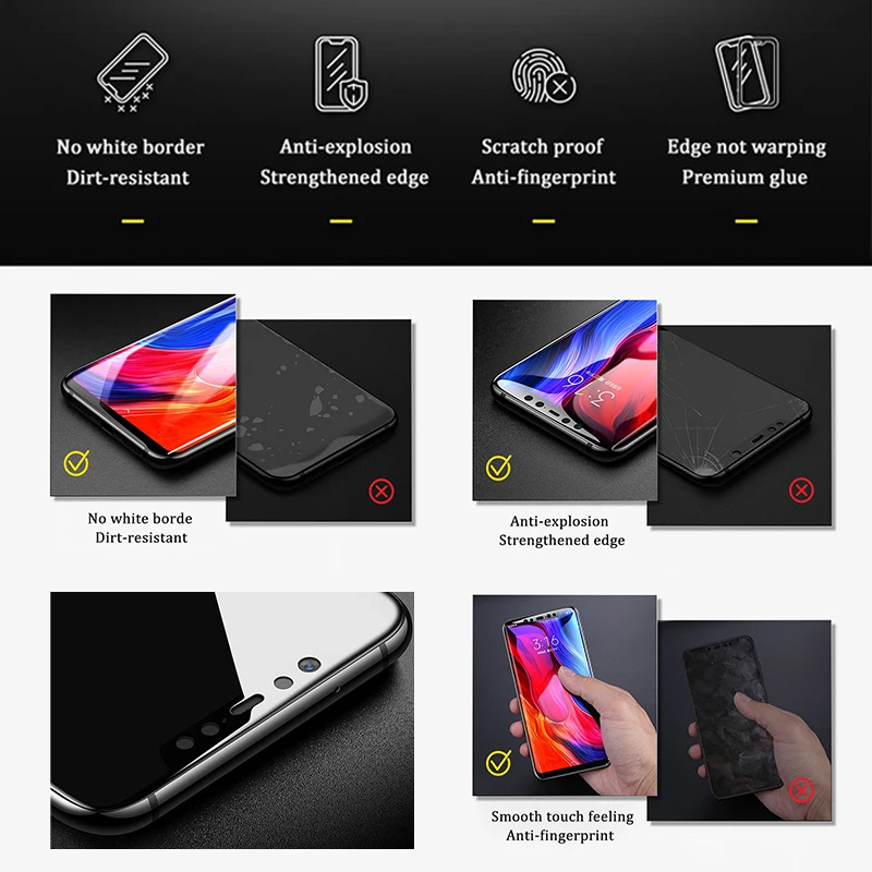Защитная пленка TeoYall 5D Edge для Huawei GR3 GR5 2018 2017 закаленное стекло Y5 Y7 Prime защитная