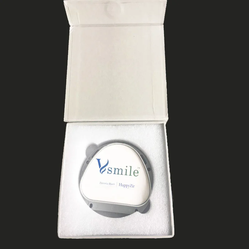 Vsmile D форма UT цветные стоматологические блоки из циркония предварительно