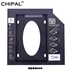Пластиковый кожух CHIPAL для второго жесткого диска, 9,5 мм Корпус SATA 3,0 Optibay 2,5 дюйма, чехол-адаптер для 2 ТБ SSD, DVD, жесткого диска, CD-ROM