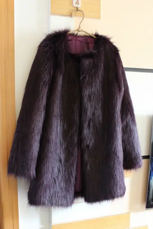 Plus Size XXXL 4XL 5XL Women's Medium-long Fox Fur Coat Black Mink Fur Overcoat Long Plush Outerwear Large Size
Plus Size XXXL 4XL 5XL Women's Medium-long Fox Fur Coat Black Mink Fur Overcoat Long Plush Outerwear Large Size