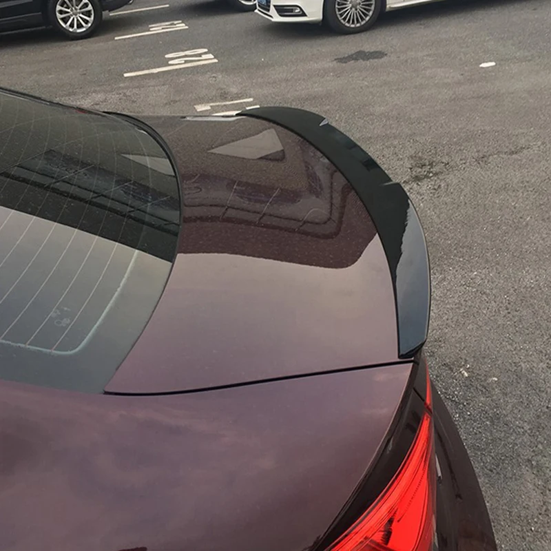 ABS пластик краски ing цвет задний багажник спойлер Подходит для Audi A3 S3 Седан 4 двери 2013