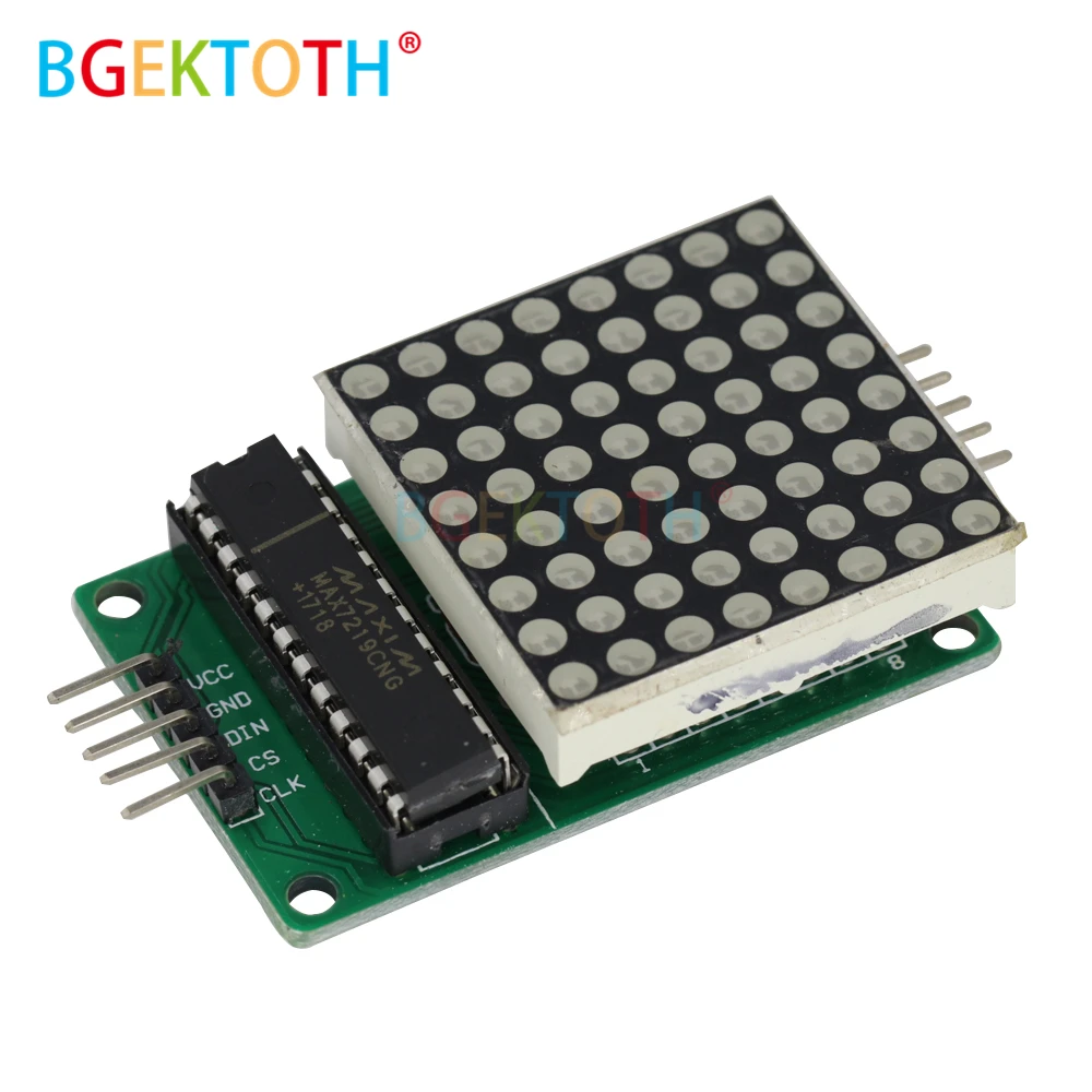 СВЕТОДИОДНЫЙ Матричный Модуль max7219 светодиодный дисплей комплект управления mcu