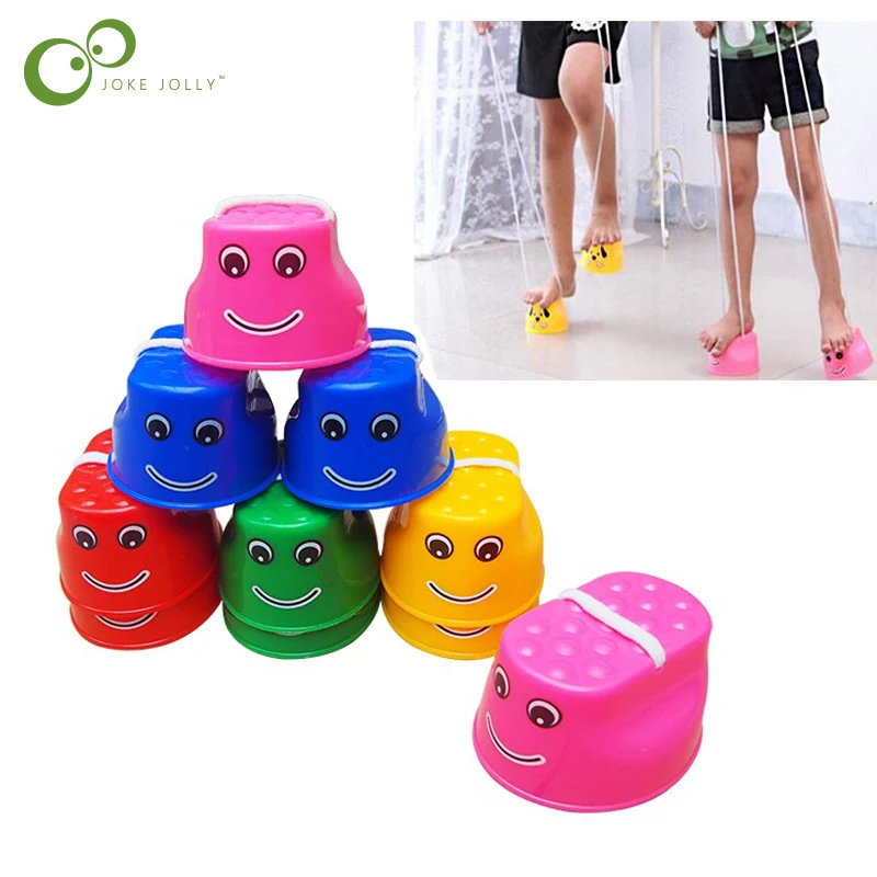 1 пара ходунков для прыжков игрушка с крылом балансировочная обувь детские