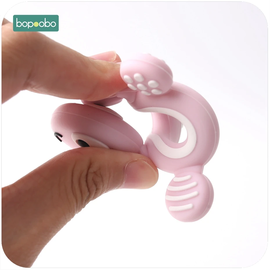 Bopoobo 1 шт. аксессуары для ухода жевательные силиконовые Милые Прорезыватели