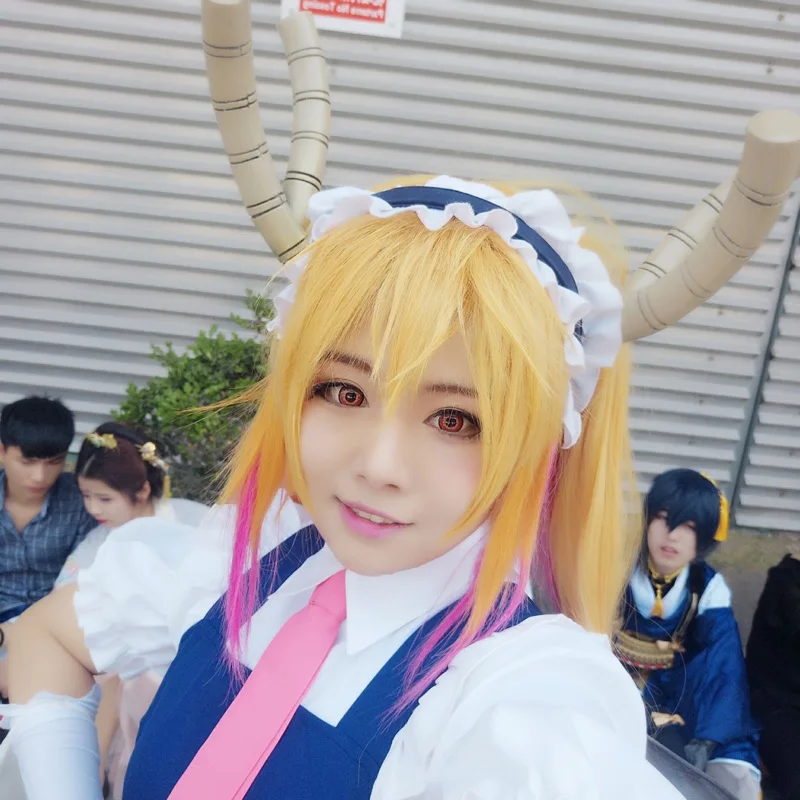 Miss Kobayashi's Dragon Maid Tohru Headwear Cosplay Horns | Тематическая одежда и униформа