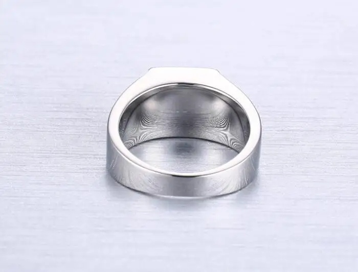Пользовательские кавычки Обручение Jewelry Нержавеющая сталь Для мужчин горный