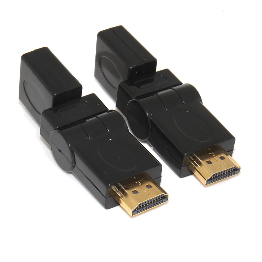 Заводская цена Binmer хит продаж HDMI 1 4 Угловой Тип штекер-гнездо 90 180 360 градусов