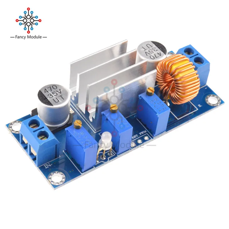 XL4005 5A CC CV понижающий модуль питания Buck литий Зарядное устройство для Arduino доска