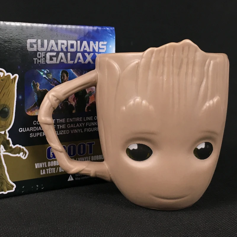 Groot Кубок домашняя керамика кофейная кружка чашка Косплей стражи Галактики Groot дерево человек творческий мультфильм молоко чай чашки подарки