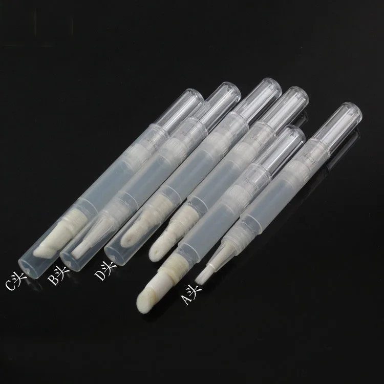 Прозрачная пластиковая Косметическая ручка 3 мл блеск бальзам для губ тушь