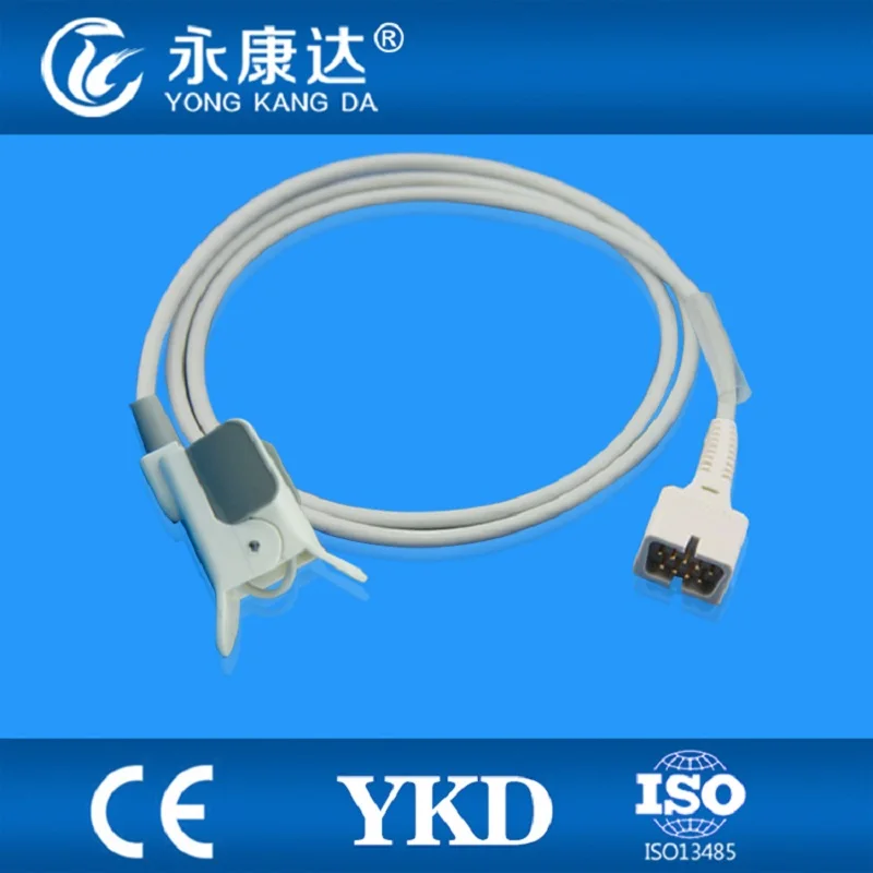 Datex Ohmeda DB9 для педиатрического датчика spo2 с зажимом на палец 3710/3740 требуется